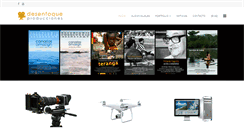 Desktop Screenshot of desenfoqueproducciones.com